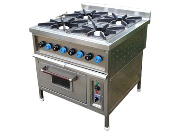 four burner continental range